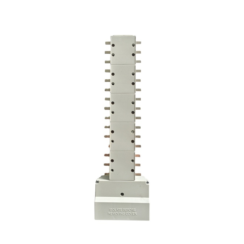 Barfuses 3 Phase Busbar System For Electrical Distribution Board 100A/125A/250A Copper MCB Circuit Break Pan Assembly