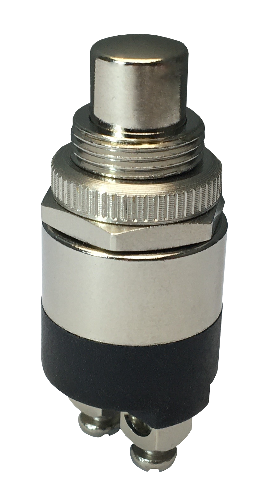 Metal Push Button Switch With Screw Terminal Nickel Plated Universal Switch