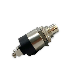 Metal Push Button Switch With Screw Terminal Nickel Plated Universal Switch