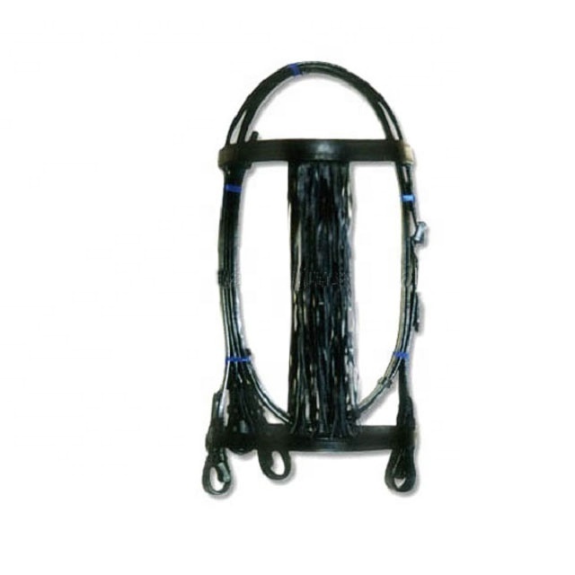 Leather horse bridles