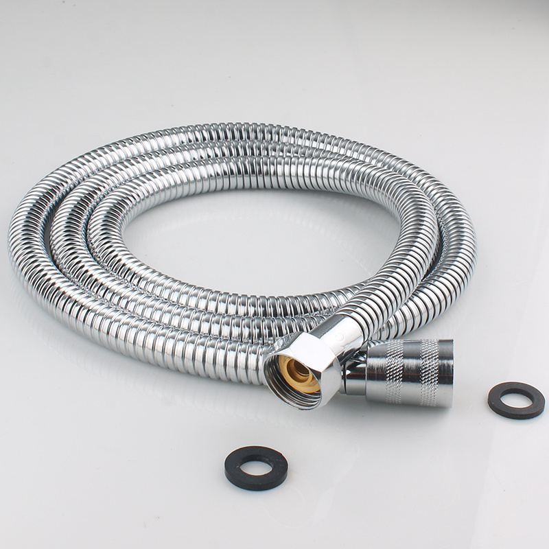 flexible hose Stainless steel EPDM inner pipe  Double lock shower  Encryption toilet flexible hose