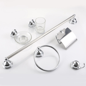 1700 High quality zinc bathroom accessories bathroom accessories 6pcs/7pcs