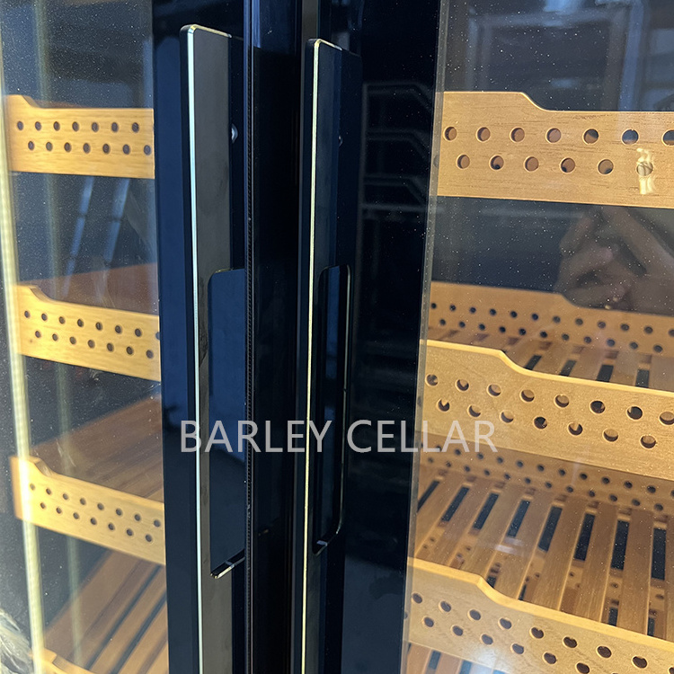 BARLEY cellar electronic cigar cooler humidor cabinet with advanced cooling system