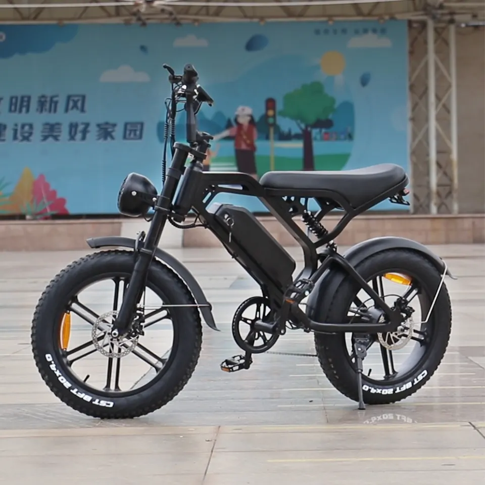 Original factory cheapest electric cycle e bikes 2022 electric bicycle 750w cruiser e dirt bike V20 all terrain electric bicycle