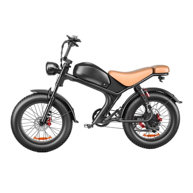 2024 New Design 1000w electric bike fat tire bicycle beach cruise e-bike all terrain offroad ebike bicycle from EU warehouse