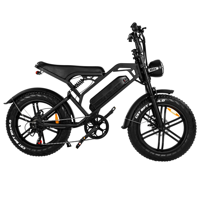 20'' 26'' all terrain full suspension 48v 15Ah Electric Dirt Bike Electric Mountain Sport E-bike Motor Bike