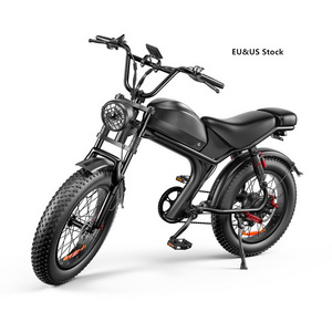 2024 New 1000w sur ron electric dirt bike fat tire bicycle beach cruise e-bike all terrain offroad electric motorcycle for sale