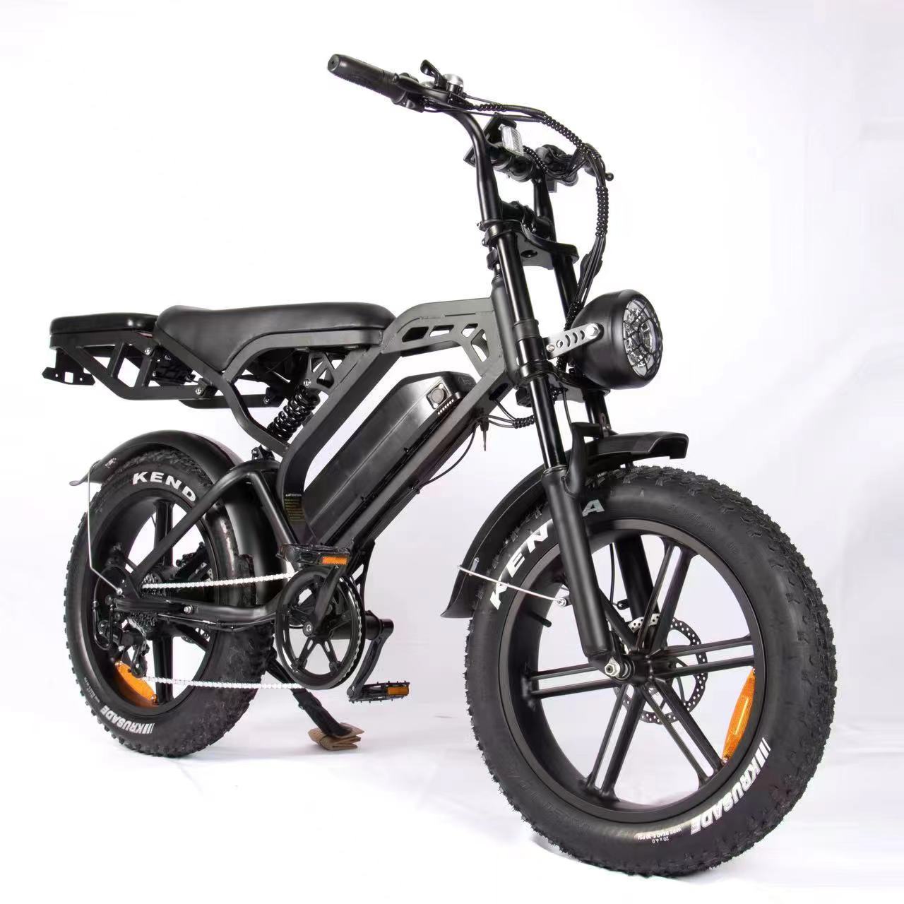 Fat Tire 20 inch Electric Bicycles V20 3.0 250W/1000W Motor Electric Bike Mountain Bicycle/All Terrain E-bike