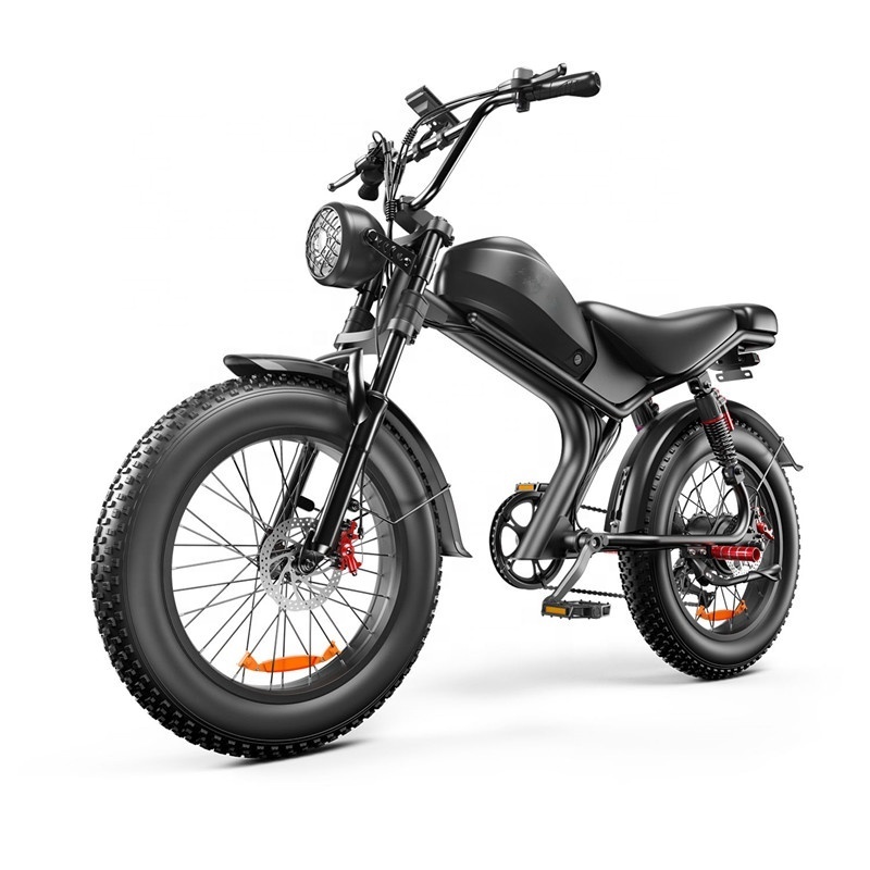 2024 New Design 1000w electric bike fat tire bicycle beach cruise e-bike all terrain motorcycles electric from EU warehouse