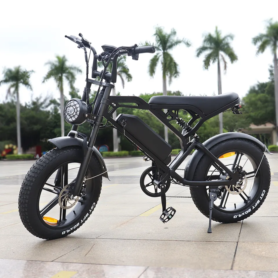 Original factory cheapest electric cycle e bikes 2022 electric bicycle 750w cruiser e dirt bike V20 all terrain electric bicycle