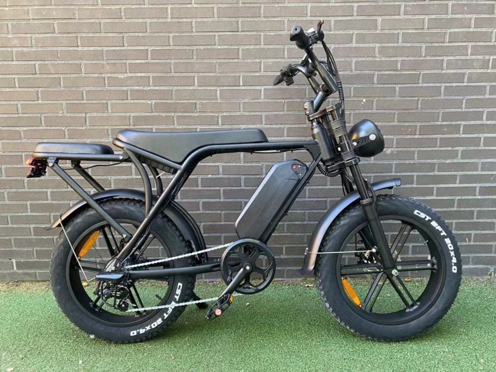 USA Warehouse V8 750w rice E Auto bikes 2024 OUXI Electric Bike Bicycle Motorcycles 20 inch Fat Tire electric bike with sidecar