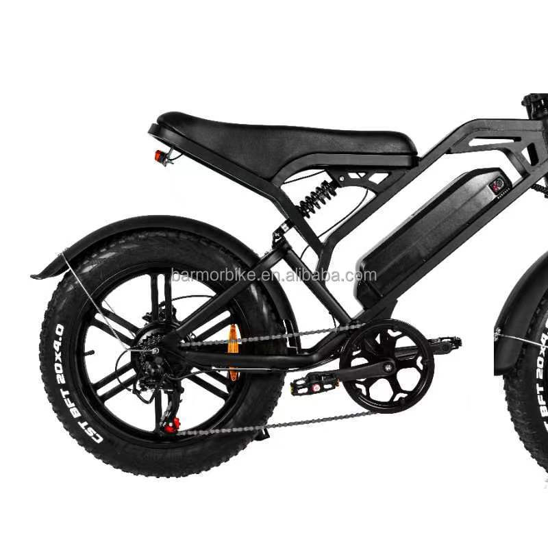 EU warehouse Fat Tire Electric Bike V20 E bike Price 1000W motor 15ah battery electric bicycle fatbike