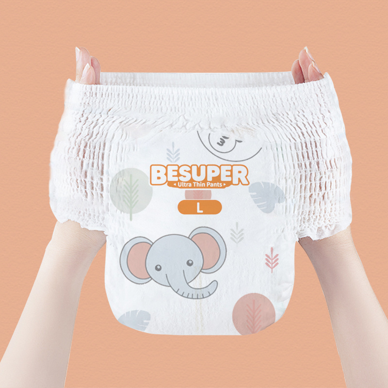 Besuper Grade B Rejected Baby Diapers In Bales Export To Vietnam