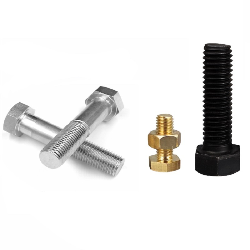 manufacturing suppliers customized fasteners, M2 M4 M6 M8 M10 grade 4.8 8.8 10.9 12.9 stainless steel hex bolt and nut/