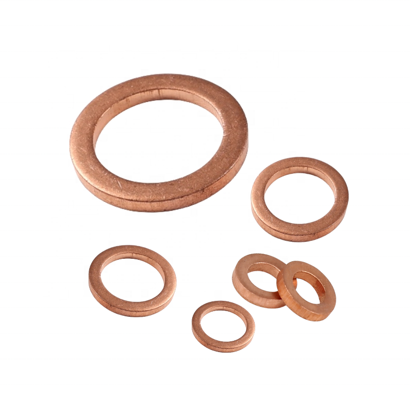 Wholesale China Factory m3 m4 m5 m6 m8 m10 m12 DIN9021 large flat copper brass Shim fender washer plain/