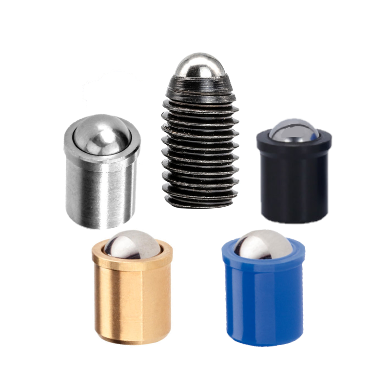 Product Manufacturer stainless steel,body plastic ball tip spring ball plunger M3 M4 M5 M6 M8 M10 Spring Ball Plunger/