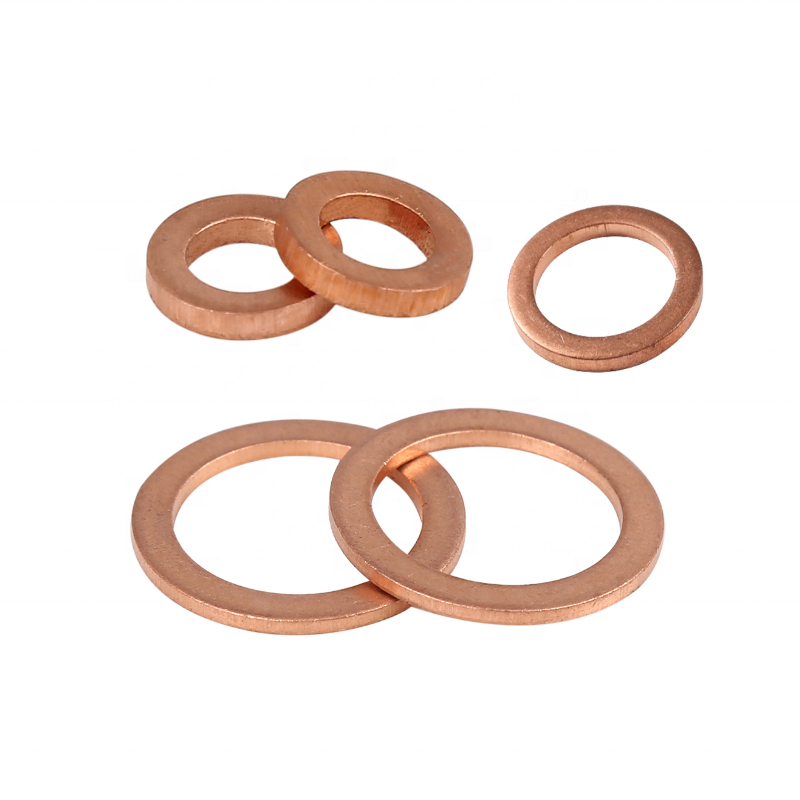 Wholesale China Factory m3 m4 m5 m6 m8 m10 m12 DIN9021 large flat copper brass Shim fender washer plain/