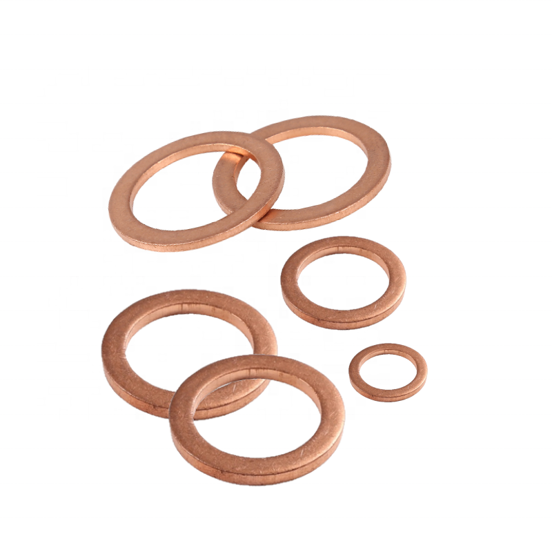 Wholesale China Factory m3 m4 m5 m6 m8 m10 m12 DIN9021 large flat copper brass Shim fender washer plain/