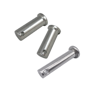 3mm 4mm 5mm 6mm, 8mm 10mm Stainless steel Flat head hole bolt cotter pin Clevis Pins with Head and hole clevis pins/