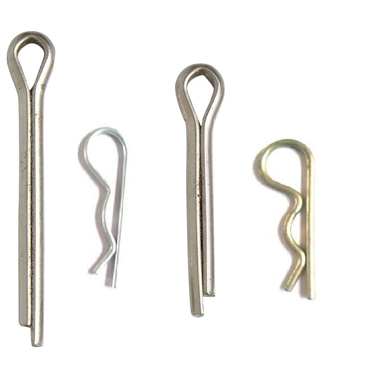 factory hot sale Fastener, Stainless Steel zinc plated Split Cotter Pin Spring Locking Pins split cotter pins/