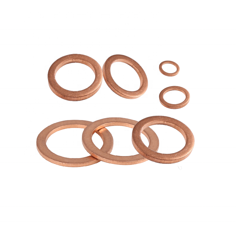 Wholesale China Factory m3 m4 m5 m6 m8 m10 m12 DIN9021 large flat copper brass Shim fender washer plain/