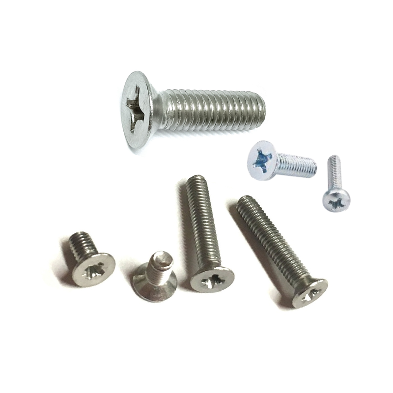 Manufacturer Supply Custom 304,316 M2.5 M3 M5 M6 T5 T6 T9 T15 T20 T40 Countersunk Flat Head Star Inch Metric Machine Screw/