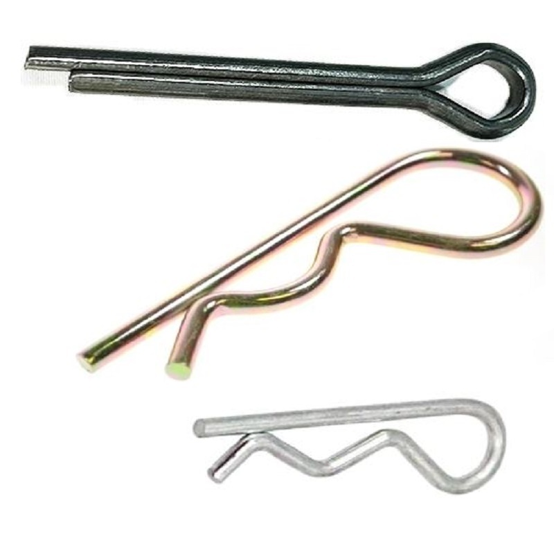 factory hot sale Fastener, Stainless Steel zinc plated Split Cotter Pin Spring Locking Pins split cotter pins/