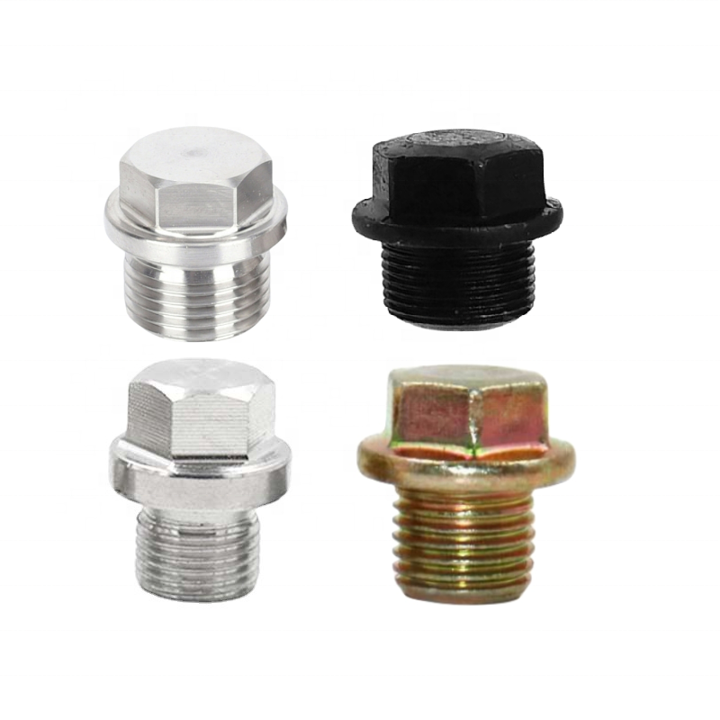 Professional supplier Stainless Steel,304 Hexagonal Head Tube Plug 1/8 inch 4 NPT Hex head Brass Threaded Pipe Plug/