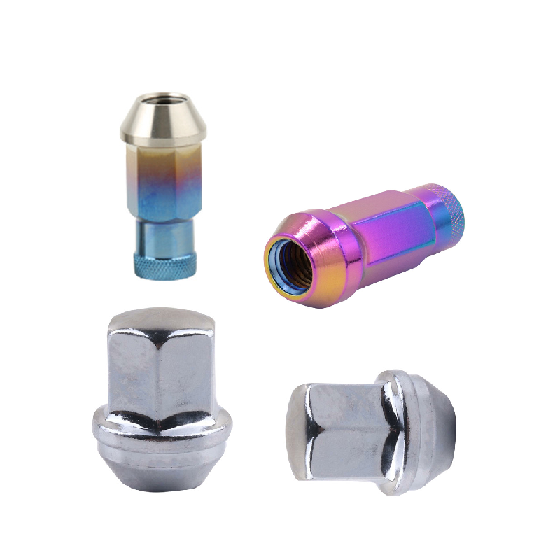 Factory Wholesale M2 M4,  M6 M8 4.8/ 8.8/ 10.9/ 12.9 Grade 303/304/316 Stainless Steel Titanium Auto Parts Car Wheel Lug Nuts/