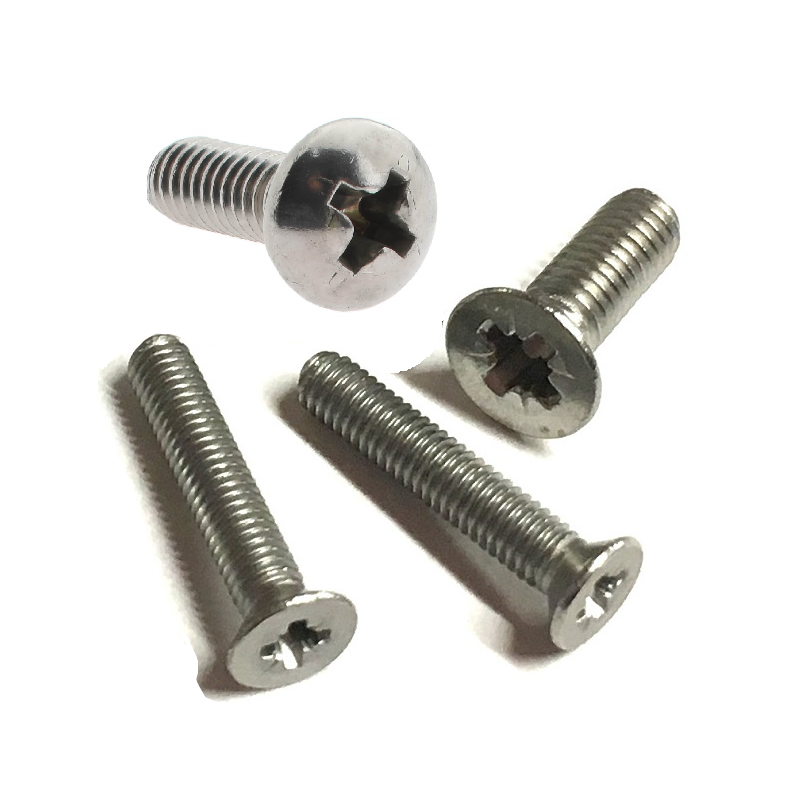 Manufacturer Supply Custom 304,316 M2.5 M3 M5 M6 T5 T6 T9 T15 T20 T40 Countersunk Flat Head Star Inch Metric Machine Screw/