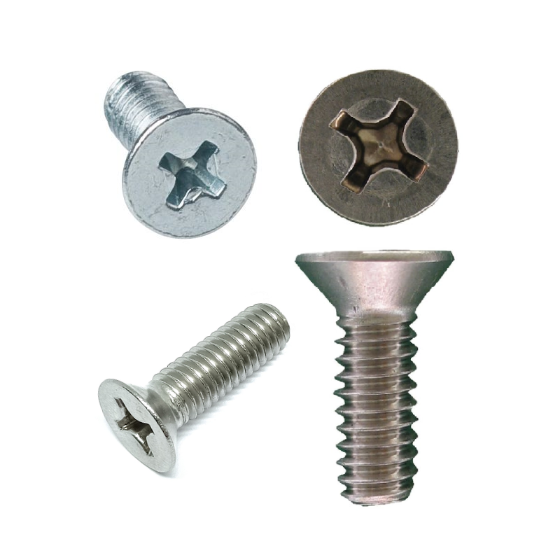 Manufacturer Supply Custom 304,316 M2.5 M3 M5 M6 T5 T6 T9 T15 T20 T40 Countersunk Flat Head Star Inch Metric Machine Screw/