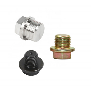 Professional supplier Stainless Steel,304 Hexagonal Head Tube Plug 1/8 inch 4 NPT Hex head Brass Threaded Pipe Plug/