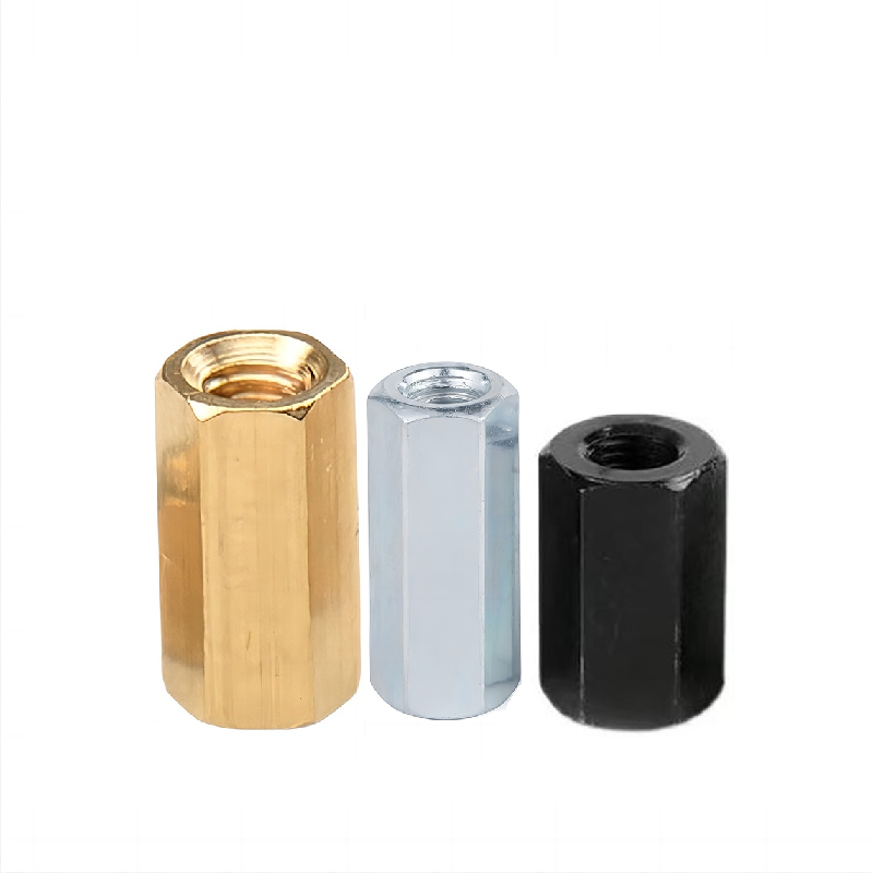 Fasteners Factory Customized m8,  m9 m10 m12 Control Mount Nut Stainless Steel Thin Hex Nuts Internal Thread Hex Lock Nuts/