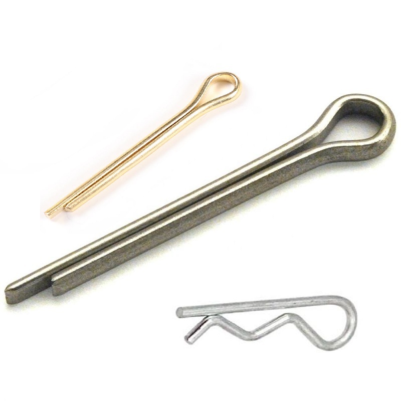 factory hot sale Fastener, Stainless Steel zinc plated Split Cotter Pin Spring Locking Pins split cotter pins/