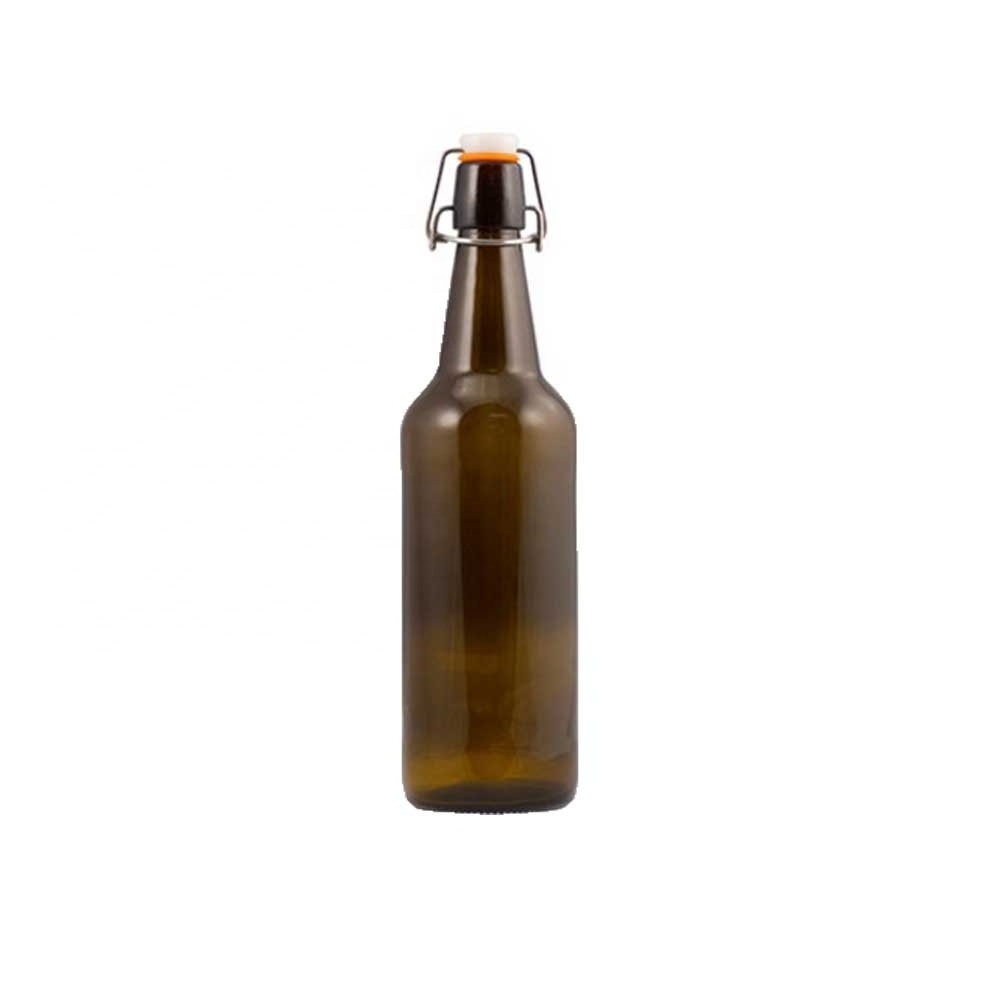 Factory price swing top glass bottles 16 oz bottle for kombucha, Beverage, Beer, Soda, Kefir no leaking