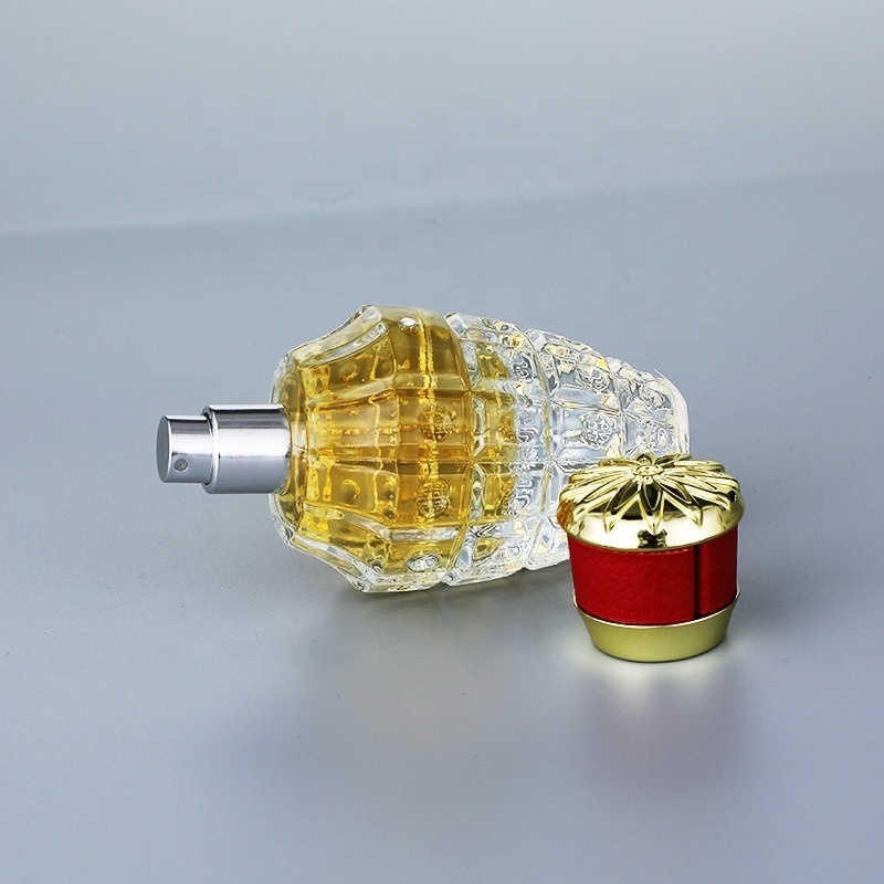 Manufacturer of 30ml bomb perfume bottle grenade perfumery bottles diamond perfume bottle