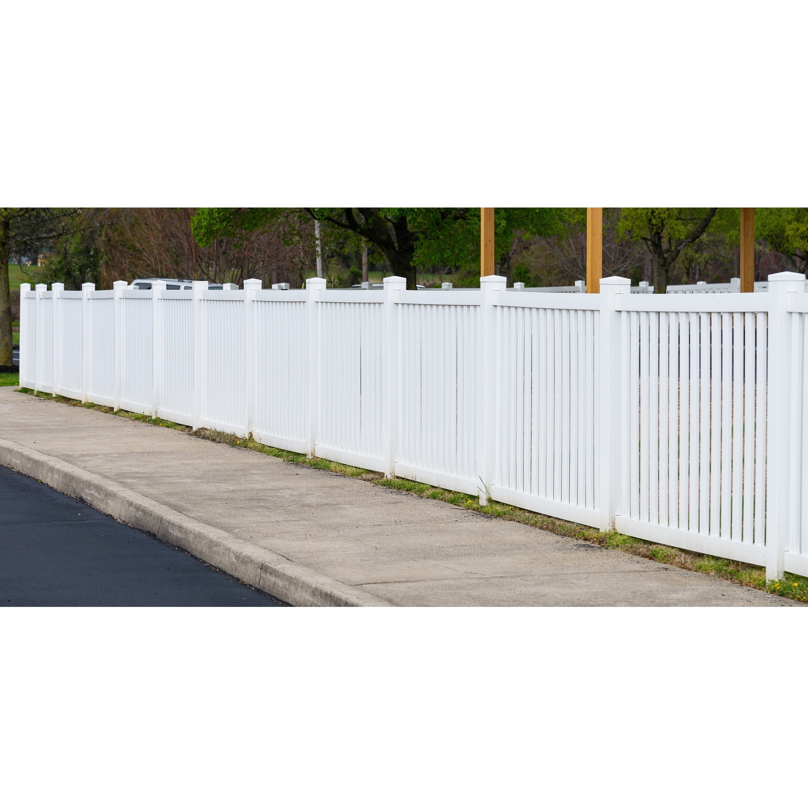 Trendy Garden Protection Vinyl Picket Gate: 4'T x 3'W Style A Grade Vinyl Picket Gates for Sale at Best Prices from US