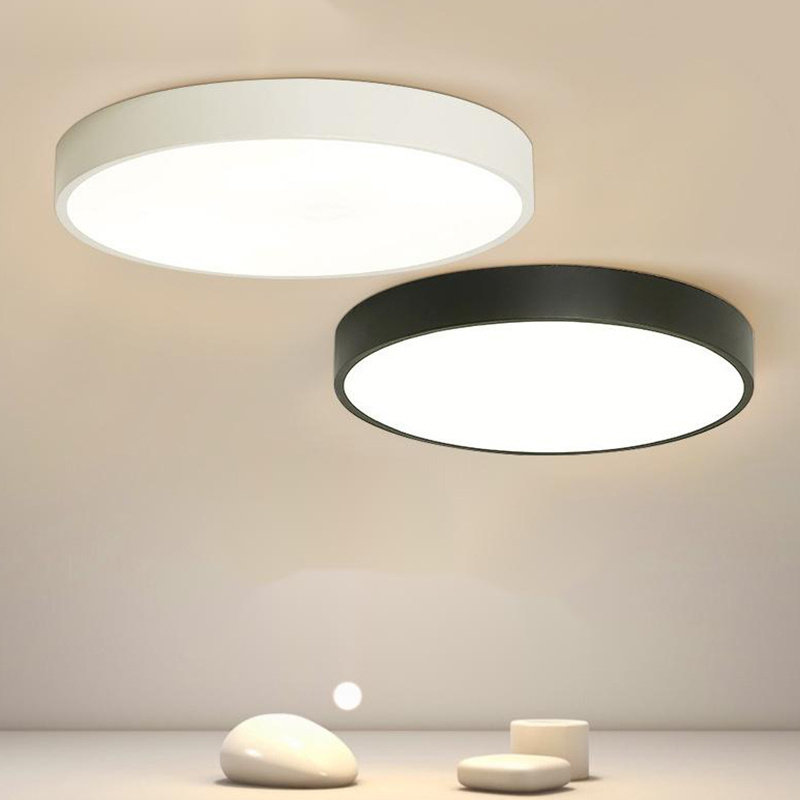 Led Ceiling Lamp Modern Minimalist Ultra-thin Round Home Round Led Ceiling Light For Living Room Bedroom Aisle Corridor Balcony