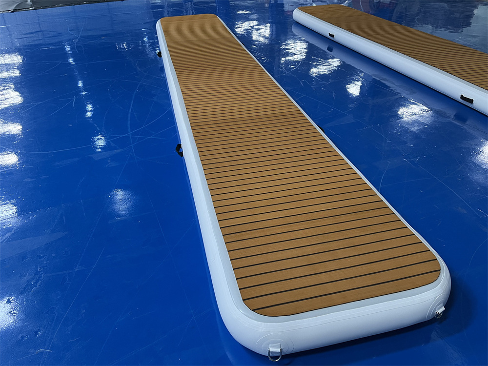 Lake Long Float Boat Dock Ramp Inflatable Floating Pontoon Platform Dock Jet Ski Floating Dock