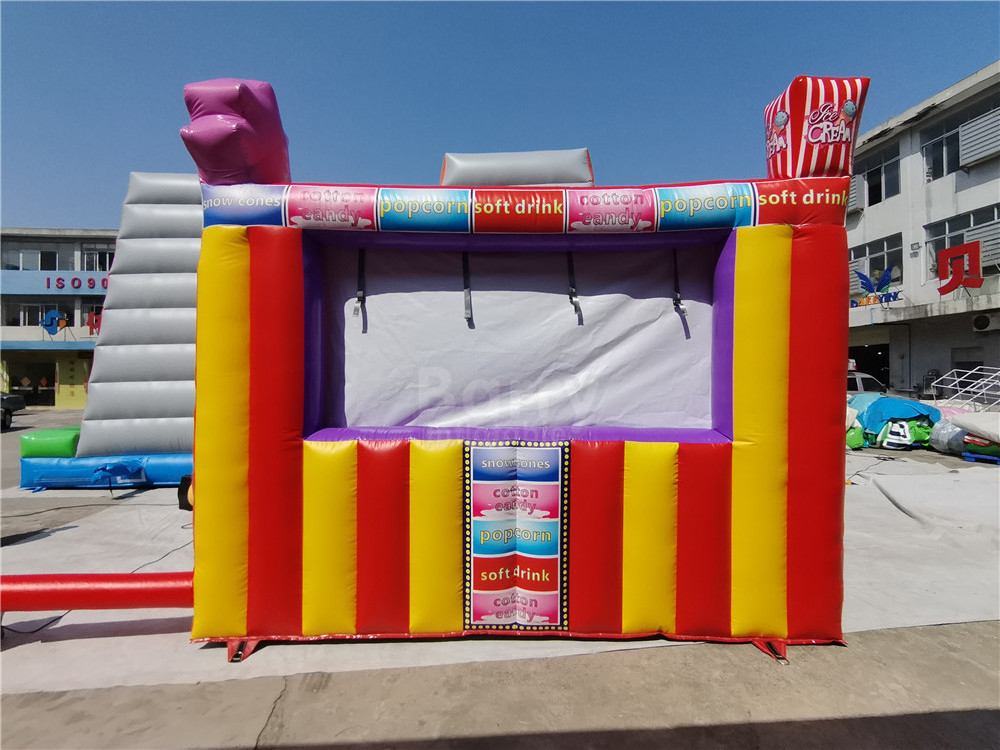 Customized Portable Inflatable Carnival Treat Shop Tent Commercial Food Booths Inflatable Ice Cream Booth