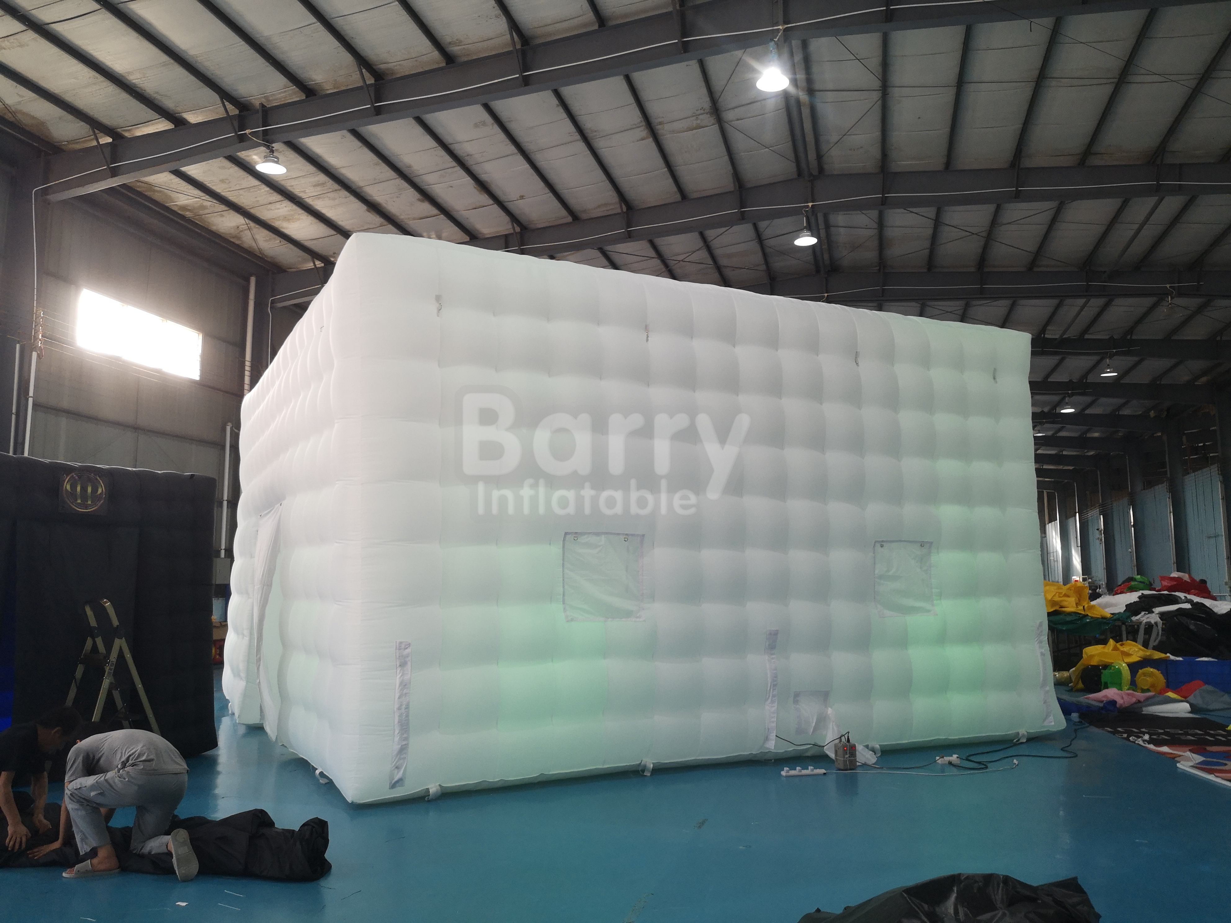 Party rental large portable inflatable-nightclub outdoor Inflatable bar LED inflatable disco tent blow up nightclub for sale