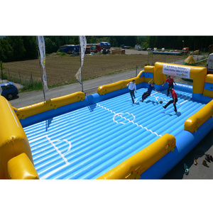 Sport Game equipment inflatable Soapy Football soccer field Arena/pitch/Stadium/court for sale