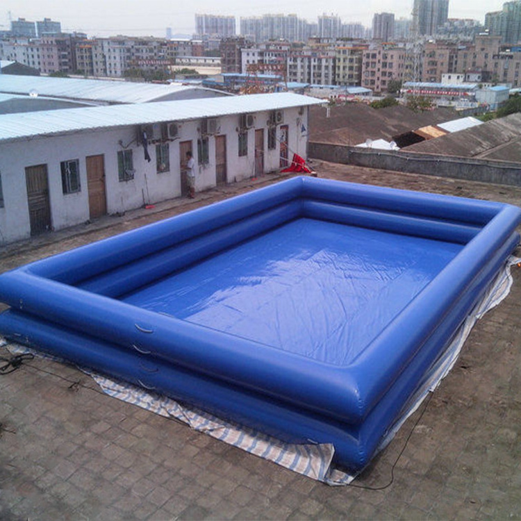 Kids inflatable deep square swimming pool