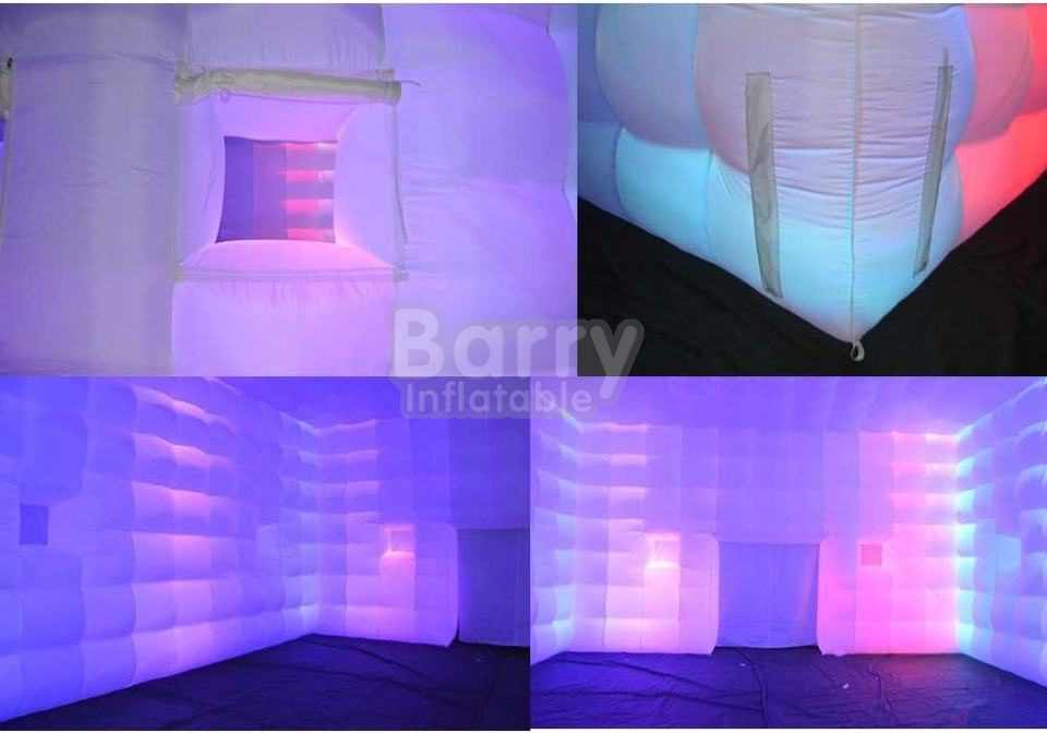 Party rental large portable inflatable-nightclub outdoor Inflatable bar LED inflatable disco tent blow up nightclub for sale