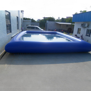 Kids inflatable deep square swimming pool