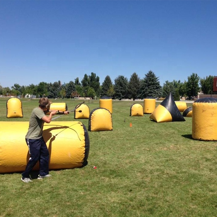 Cheap CS Shooting Game Use Air Soft Speedball inflatable paintball bunkers ,  tag arena archery game