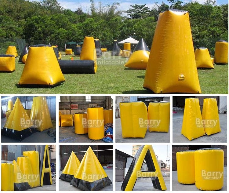 Cheap CS Shooting Game Use Air Soft Speedball inflatable paintball bunkers ,  tag arena archery game