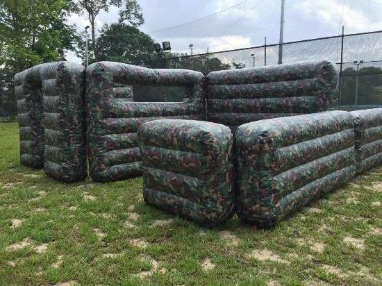 Cheap CS Shooting Game Use Air Soft Speedball inflatable paintball bunkers ,  tag arena archery game