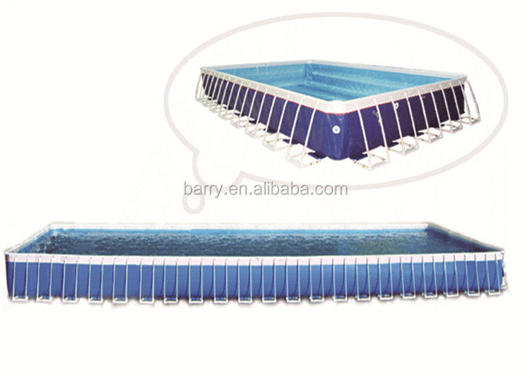 Best selling china shipping container swimming pool with strong PVC for summer amusement park