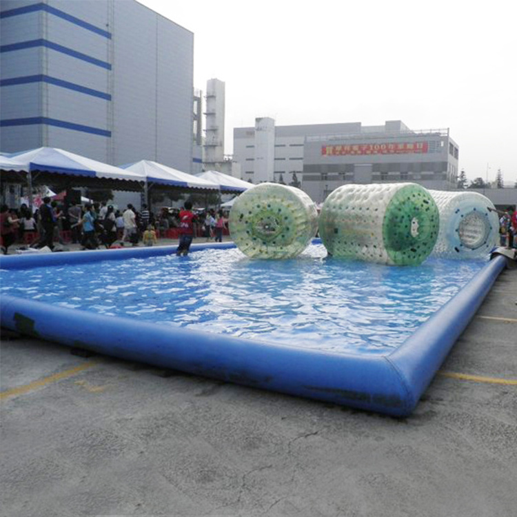 Kids inflatable deep square swimming pool